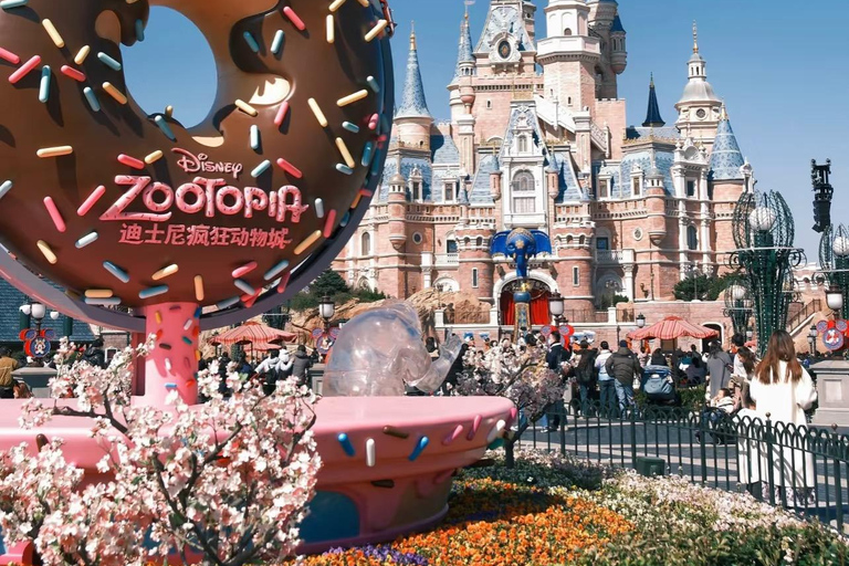 Shanghai: Maglev Train and Disneyland Private Day Trip