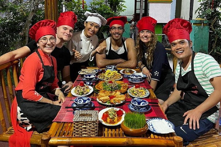 Cours de cuisine privé à Hoi An et excursion en coracle Pêche et pêche au crabe