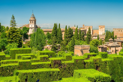 Granada: Alhambra-tur i en Premium-gruppTur på tyska