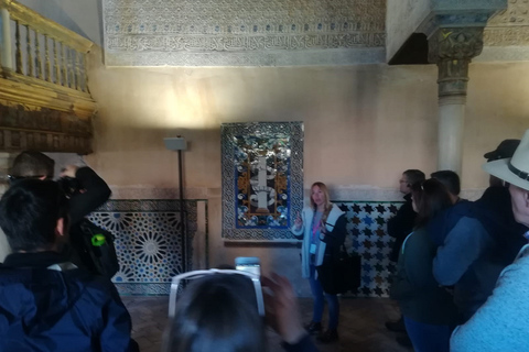 Granada: Alhambra Tour in a Premium Group German Tour