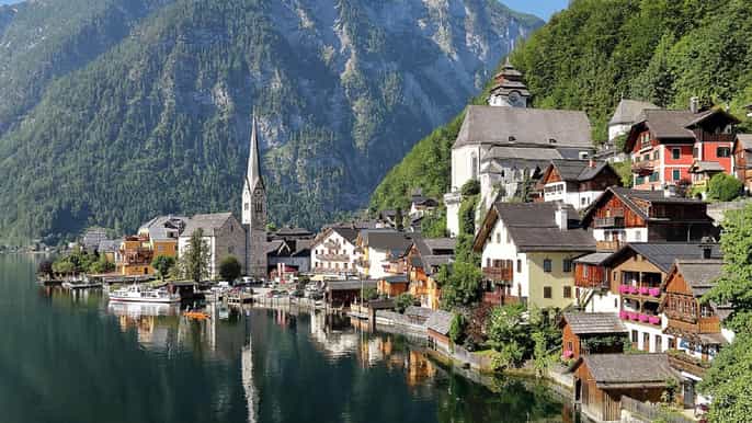 hallstatt popular and hidden spots city game
