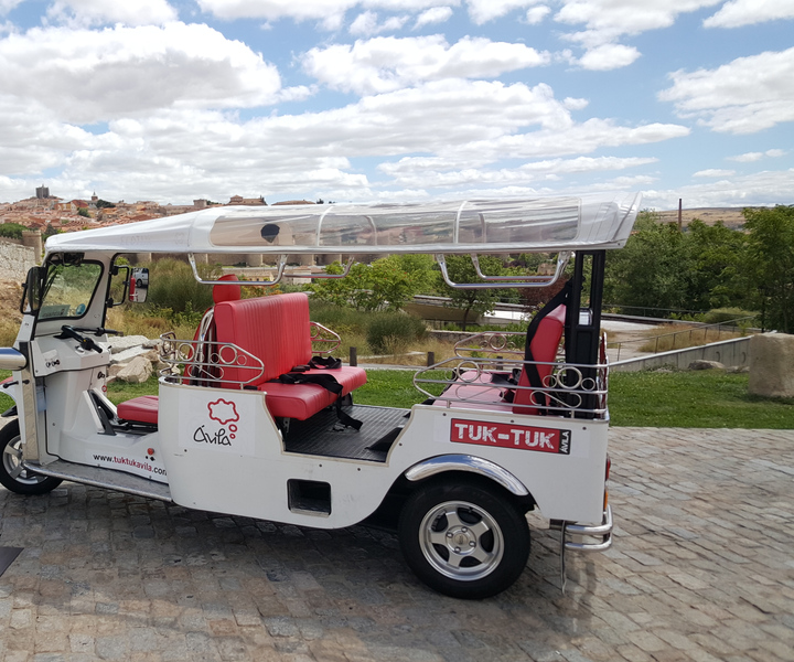 Avila: Guided City Tour in Tuk Tuk