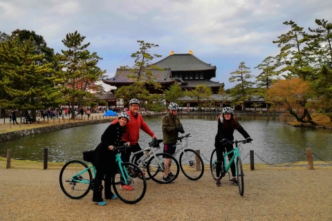 Nara: Nara Park Private Family Bike Tour with Lunch With Western Lunch