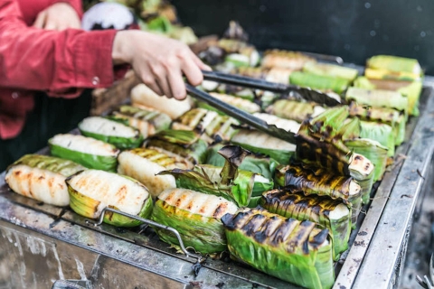 Ho Chi Minh-stad: veganistische foodtour op scooterVeganistische foodtour met kleine groepen met pick-up
