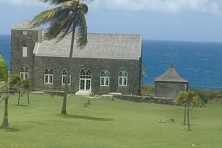 St. Kitts Island Halvdagsbusstur