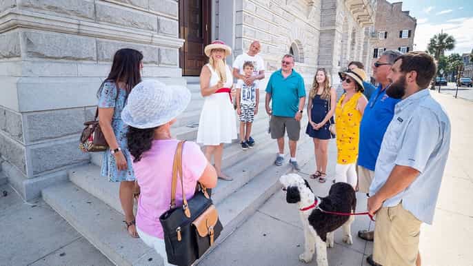 charleston 1.5hour historic walking tour