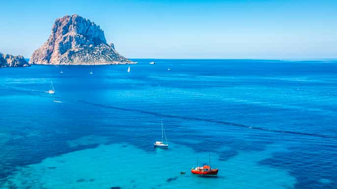 From San Antonio: 1.5-Hour Jet Ski Tour to Es Vedra