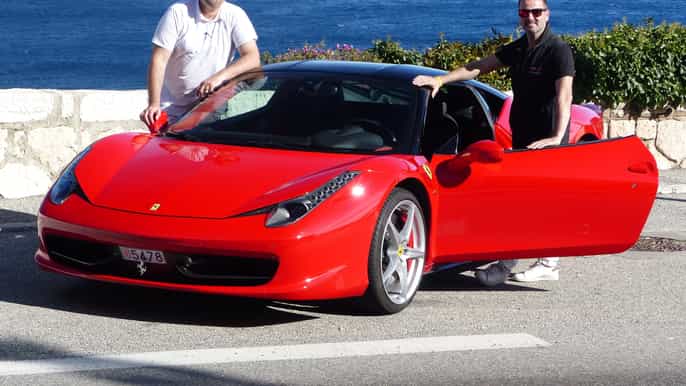 monaco 30/60minute ferrari driving experience