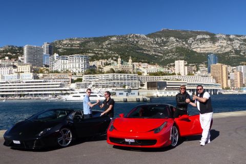 Circuits Monaco 1H Ferrari & Lamborghini pour 2 personnes