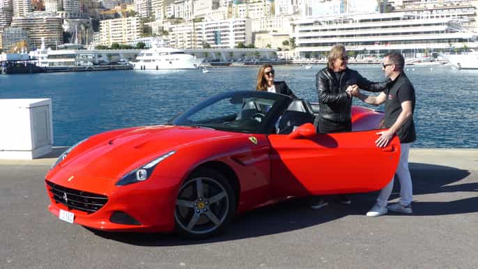 monaco ferrari california tervaring van 30 of 60 minuten