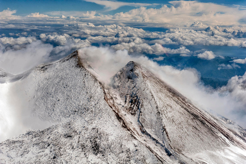 Excursión privada en helicóptero de 30 min por el Etna desde Fiumefreddo