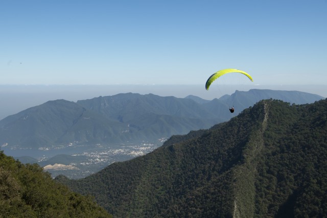 Visit From Monterrey Sierra de Santiago Paragliding with Pickup in Monterrey