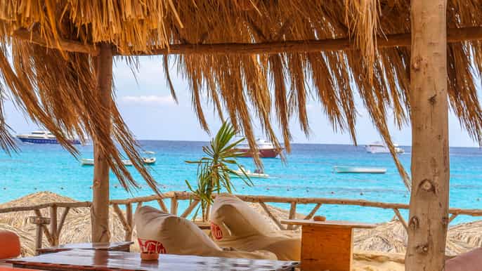 hurghada viagem de vela de luxo para orange bay com almoço