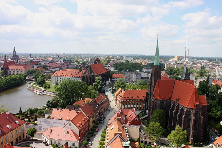 Desde Cracovia: visita guiada privada de WroclawTour de día completo en tren