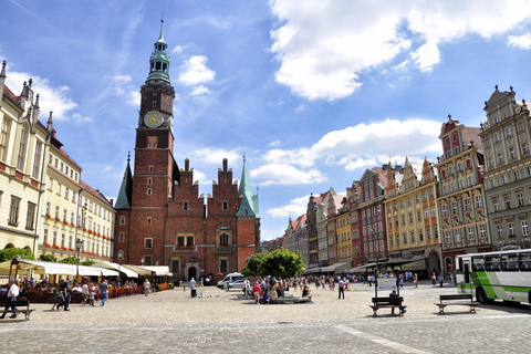 From Krakow: Private Guided Tour of Wroclaw Full-Day Tour by Train