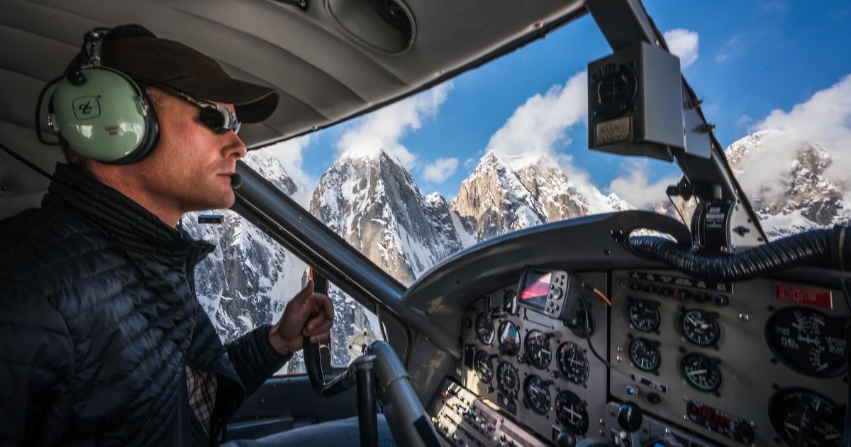 Talkeetna Excursión en Vuelo a Denali con Aterrizaje en el Glaciar