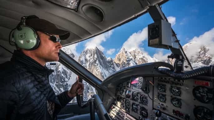 talkeetna denali 75minute flight experience