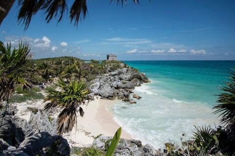 Excursión de día completo a la Riviera Maya: ruinas de Tulum, buceo y cenote