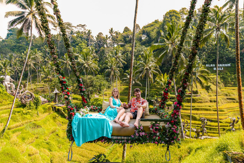 Ubud: Cascadas, Templo del Agua y Terrazas de Arroz Tour privadoTour privado con entrada Tikets