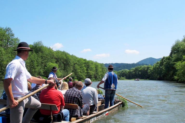 De Cracovie: Rafting sur la rivière Dunajec avec option thermesRafting sur la rivière Dunajec
