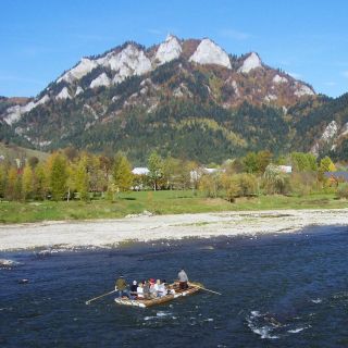Aus Krakau: Dunajec River Rafting mit Thermalbad Option