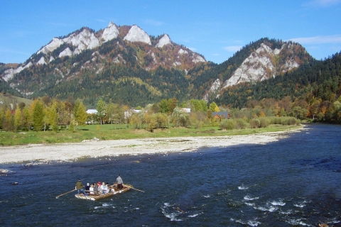 Vanuit Krakau: Dunajec River Rafting met thermale baden optieDunajec River Rafting