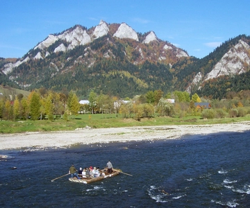 From Krakow: Dunajec River Rafting with Thermal Baths option