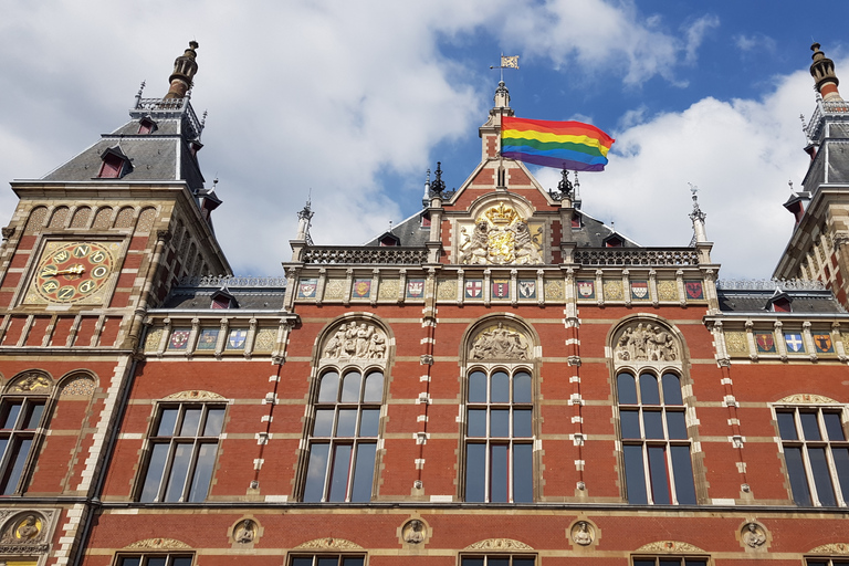 Amsterdam: repas de 3 plats dans les salles d'attente historiques de 1re classe