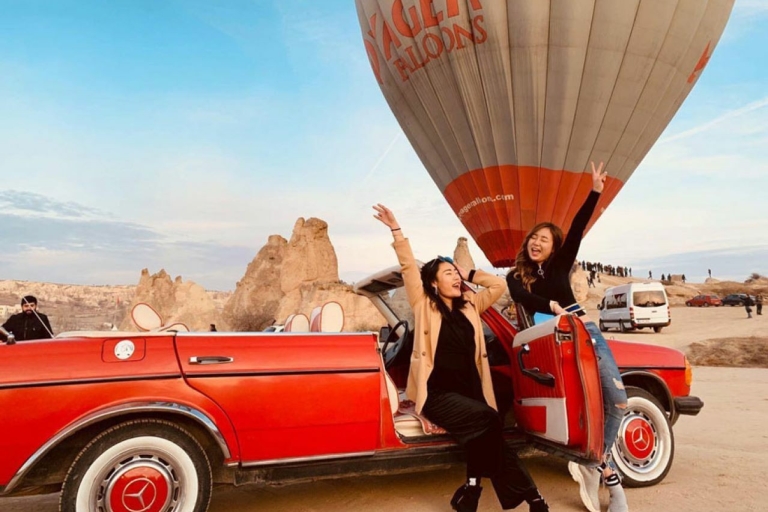 Cappacia : Visite guidée en voiture classiqueCircuit en voiture classique en Cappadoce