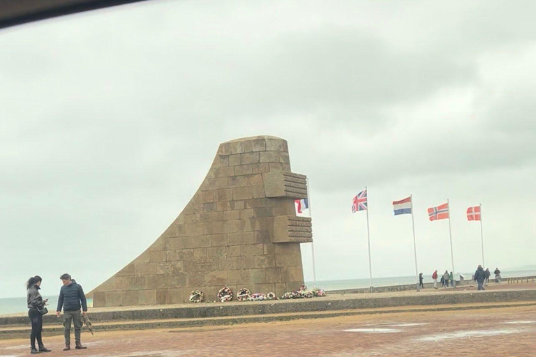 Normandy: D-Day Beaches & Mont Saint-Michel Day Trip d day + msm from rouen