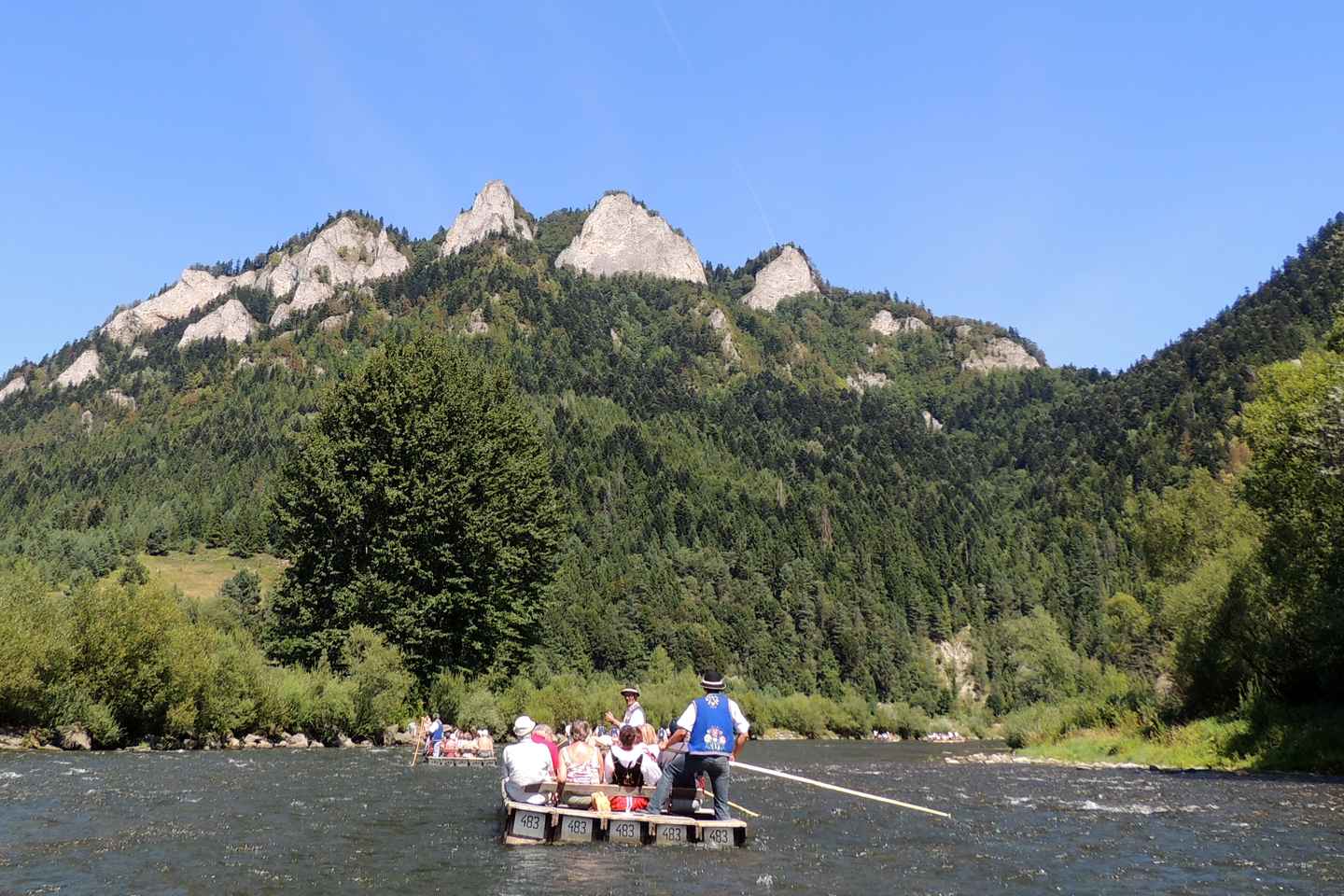 Aventura de rafting en el río Dunajec desde Cracovia con recogida en hotel