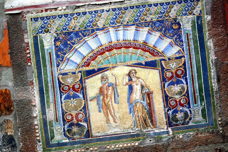 Vesuvius and Herculaneum from Naples