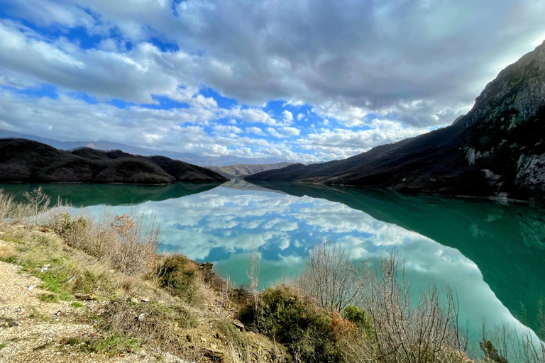 Hike on Gamti Mt & Bovilla Lake from Tirana on Land Rover