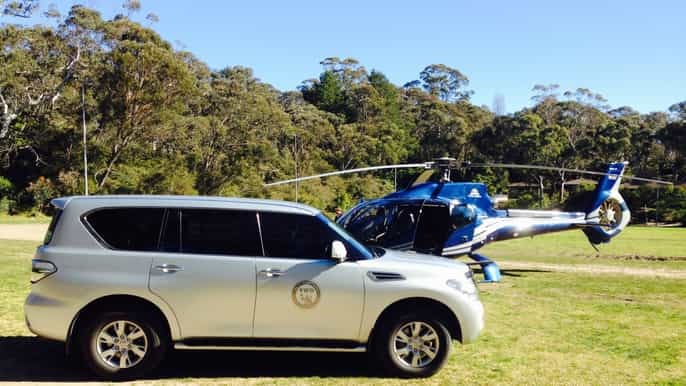 the blue mountains helicopter and 4wd tour