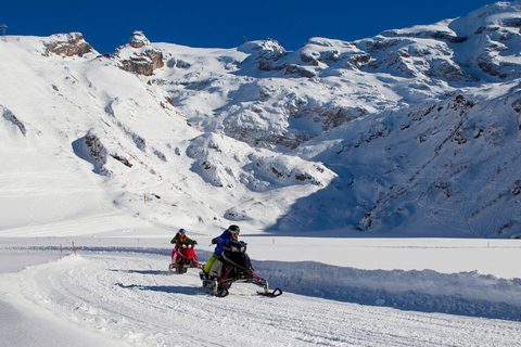 De Zurique: Viagem de 1 dia de aventura em mota de neve ao Monte Titlis