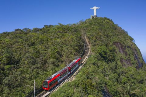 Río: Cristo Redentor en tren y tour de la ciudad