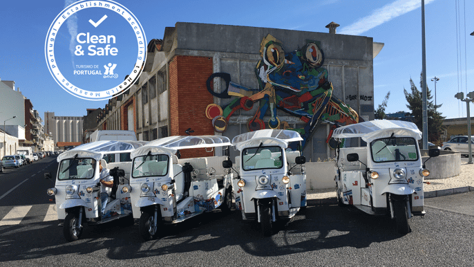 lisbon city sightseeing halfday private tuk tuk tour