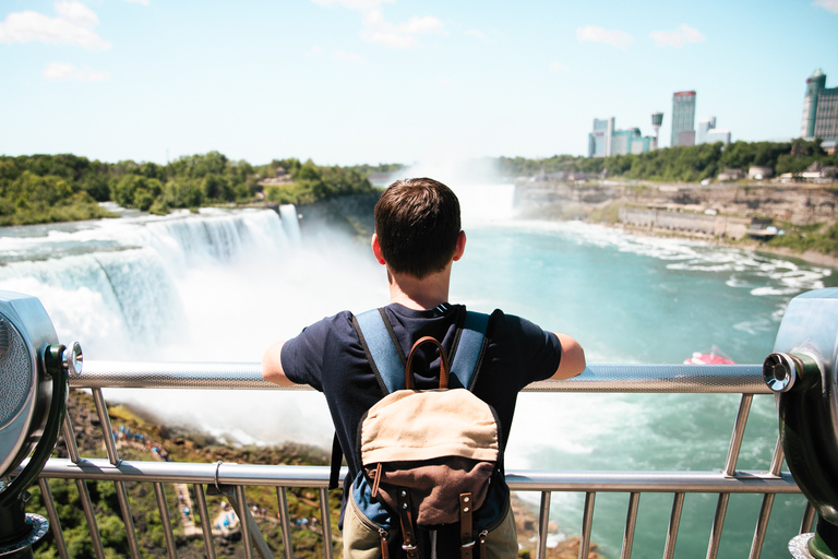 From New York City: Niagara Falls Full-Day Bus Tour Niagara Falls Group Tour with Maid of the Mist Boat Cruise