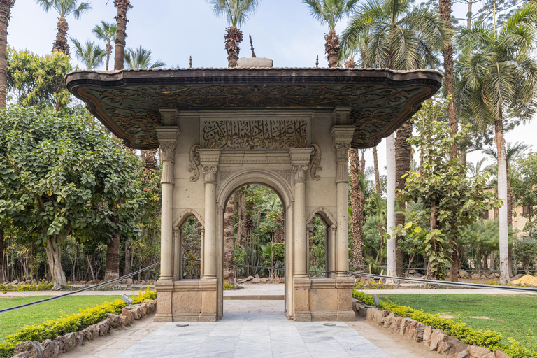 Excursão ao património do Cairo: Palácio Dourado, mesquita mais antiga com almoçoTour particular com ingresso e almoço