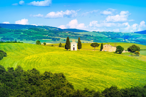 Florencja: prywatna wycieczka do Val d'Orcia z szoferemPrywatna wycieczka po hiszpańsku