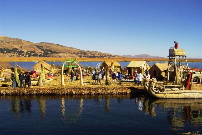 From Puno: Floating Islands of the Uros Half-Day Tour Tour with Hotel Pickup