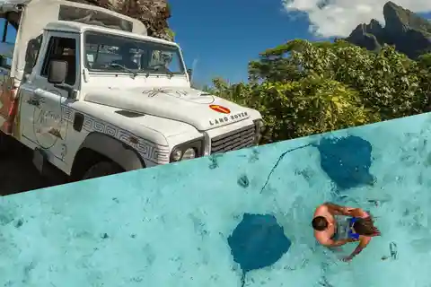 Bora Bora by Land and Sea: 4WD Safari and Snorkel