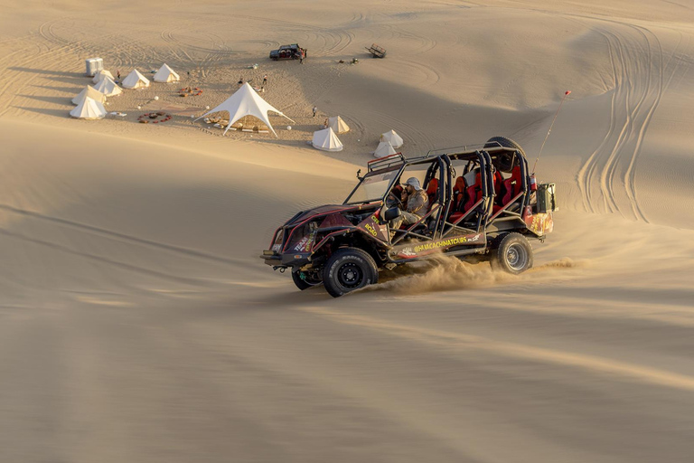 “Ica: Overnight camping with buggie and sandboarding.”