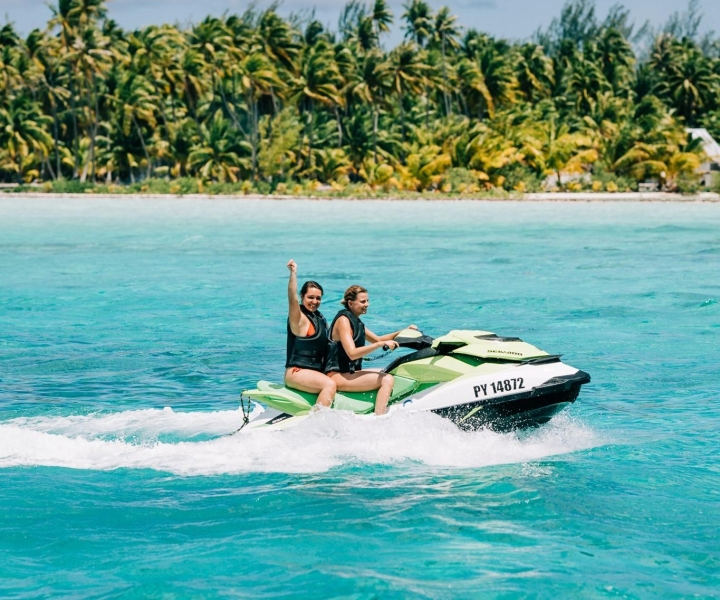 Bora Bora: tour en moto de agua