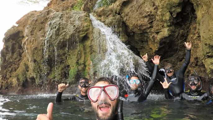 málaga snorkel route with photos