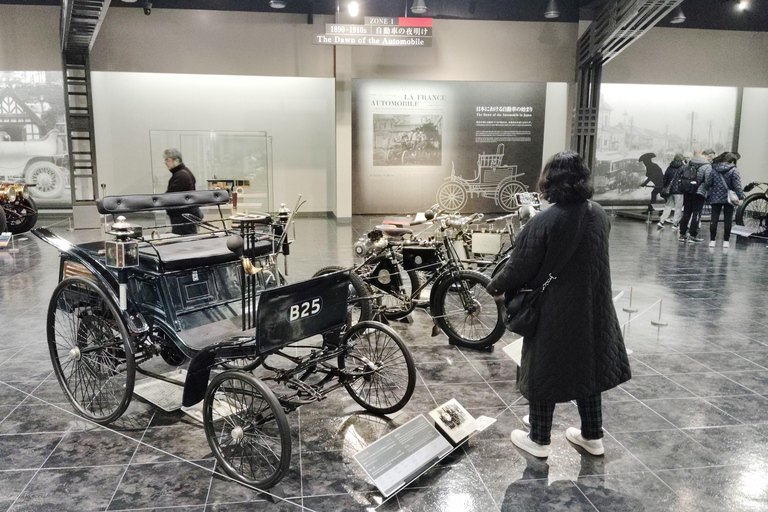 Toyota Automobile Museum & Historic Cars in Motion Departure from Nagoya Station