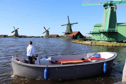 molinos de viento de zaanse schans crucero privado con comida y bebida