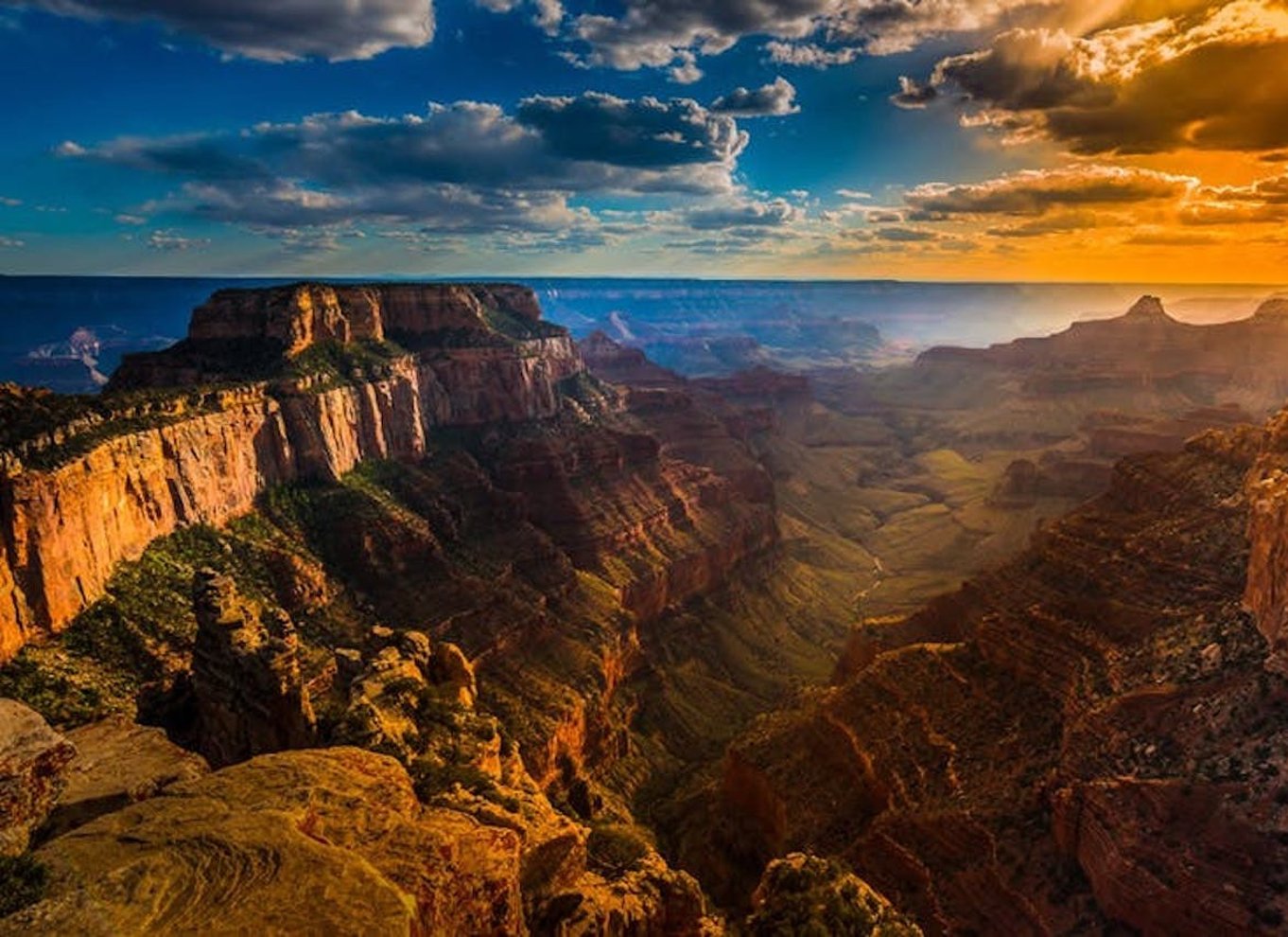 Grand Canyon National Park: Guidet Hummer-tur ved solnedgang