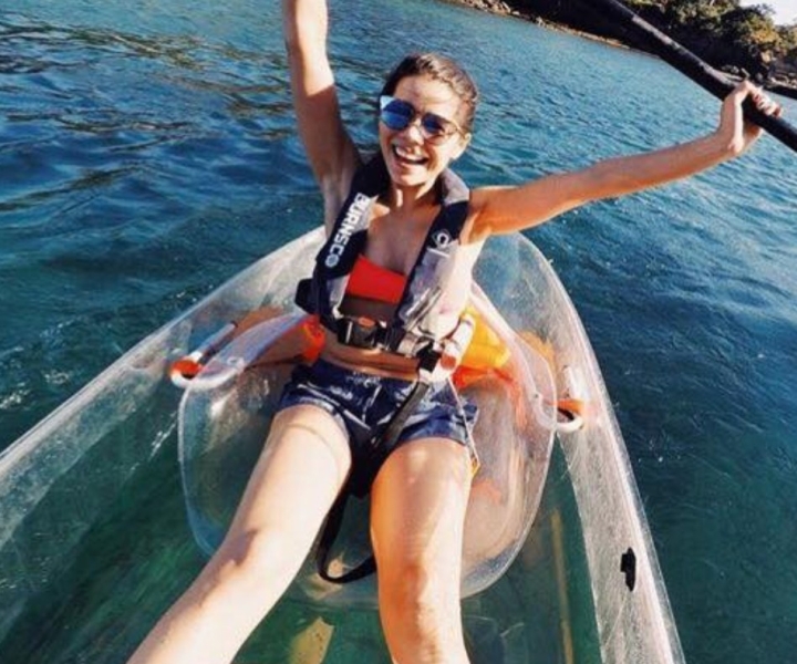 Leigh: noleggio di kayak trasparente di 60 minuti a Goat Island