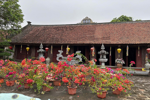 Hanói: salsa de soja, pueblo de los vermicelli y pagoda Thang NghiemTour privado: pueblo de la salsa de soja, pagoda, pueblo del incienso y sombreros